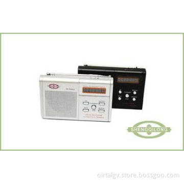 Portable Digital LED Screen USB FM Radio Support MMC / EQ S